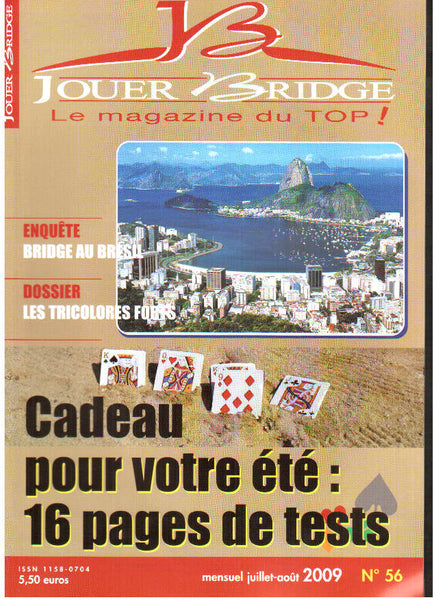 Numéro 56 Jouer Bridge - Les tricolores forts