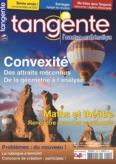 Numéro 204 Tangente magazine - Convexité